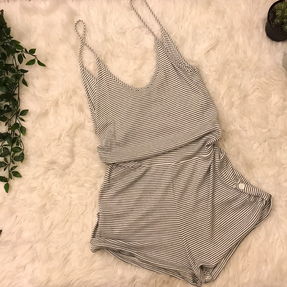 Striped Romper
